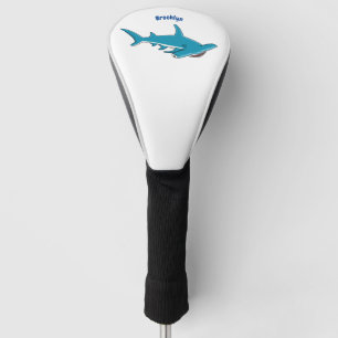 Hammerhead-Hai-Cartoon Golf Headcover