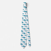 Hammerhead-Hai-Cartoon Krawatte (Vorderseite)