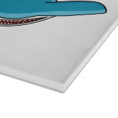 Hammerhead-Hai-Cartoon Schneidebrett (Ecke)