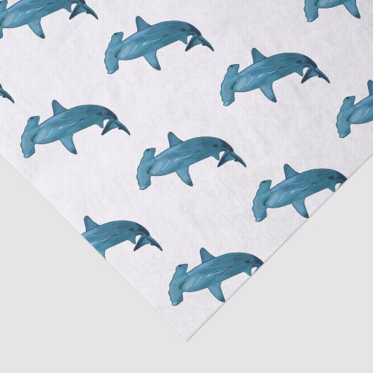 Hammerhead-Hai-Cartoon Seidenpapier (Ausschnitt)