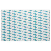 Hammerhead-Hai-Cartoon Stoff (Fat Quarter (45,7 x 55,9 cm))