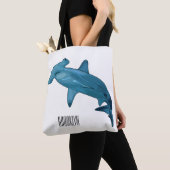 Hammerhead-Hai-Cartoon Tasche (Von Nahem)