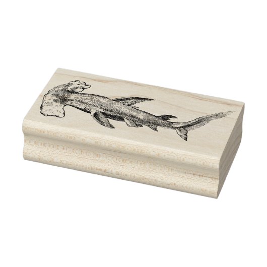 Hammerhead Hai Rubber Briefmarke Gummistempel (Stempel)