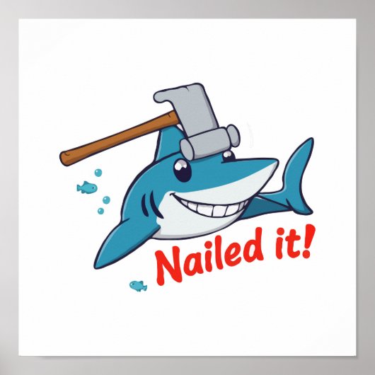 Hammerhead Hijinks - Shark Tool Poster (Vorne)