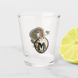 Hammerhead Salamander Monogram Schnapsglas