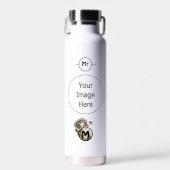 Hammerhead Salamander Monogram Trinkflasche (Vorne)