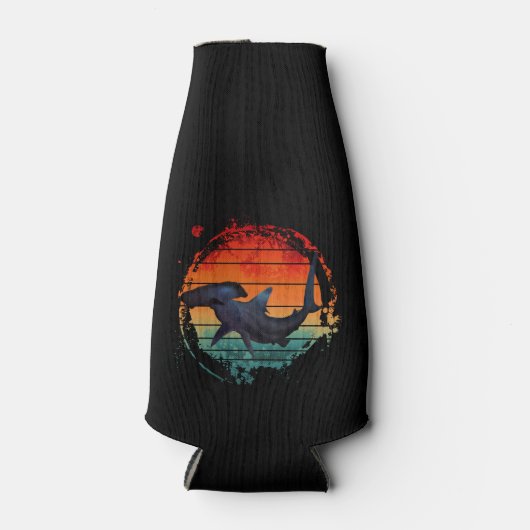 HAMMERHEAD SHARD VINTAG SUNSET FLASCHENKÜHLER (Vorderseite)