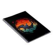 HAMMERHEAD SHARD VINTAG SUNSET NOTIZBLOCK (Rechte Seite)