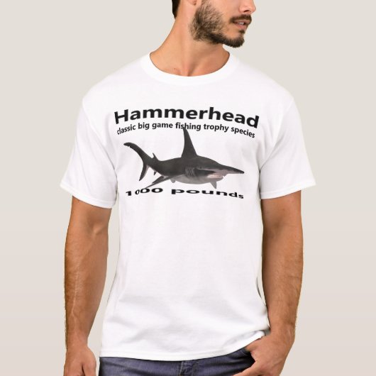 Hammerhead Shark 1000 Pfund T-Shirt (Vorderseite)
