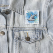 Hammerhead Shark auf Knopfdruck Button (Beispiel)