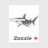 Hammerhead Shark Aufkleber (Blatt)