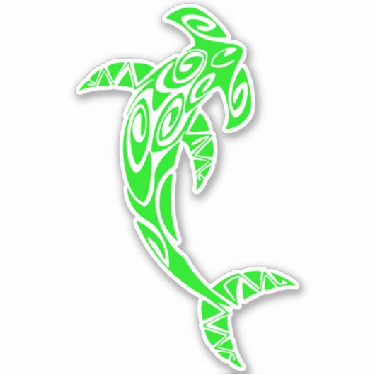 Hammerhead Shark Aufkleber (Vorderseite)
