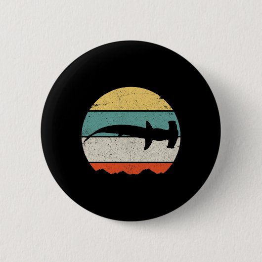 Hammerhead Shark Button (Vorderseite)