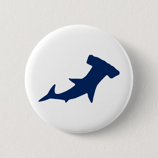 Hammerhead Shark Button (Vorderseite)