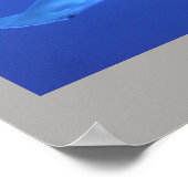 Hammerhead Shark Fish Swim Gray Gray Typ Gal Poster (Ecke)