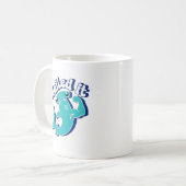 Hammerhead Shark Flex Nails Kaffeetasse (Vorderseite Links)