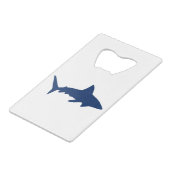 Hammerhead-Shark Geldbeutel Flaschenöffner (Rückseite Schrägansicht)