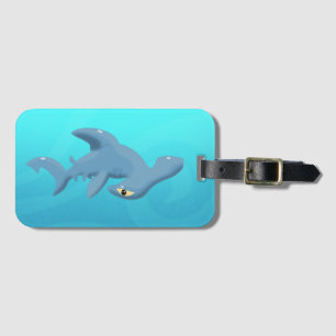 Hammerhead Shark Gepäckanhänger