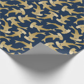 Hammerhead Shark Geschenkpapier (Ecke)