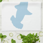 Hammerhead Shark Geschirrtuch (Gefaltet)