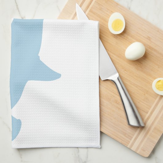 Hammerhead Shark Geschirrtuch (Viertel Falte)