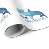 HAMMERHEAD SHARK HAMMERHEAD GESCHENKPAPIER (Rolleneckpunkt)
