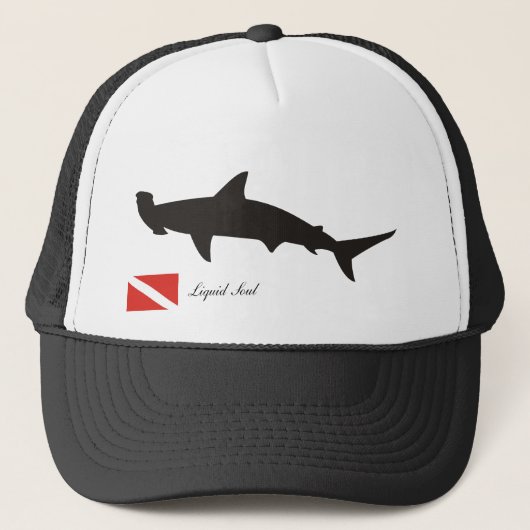 Hammerhead Shark - Hat Truckerkappe (Vorderseite)