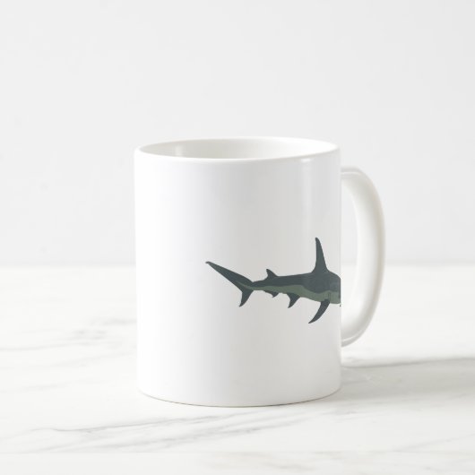 Hammerhead Shark Kaffeetasse (VorderseiteRechts)
