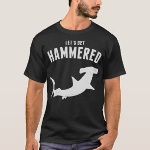 Hammerhead Shark Lasse Hammered All Week 2019  T-Shirt