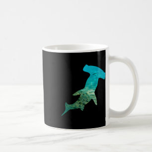 Hammerhead Shark liebt Silhouette Earth Day und O Kaffeetasse