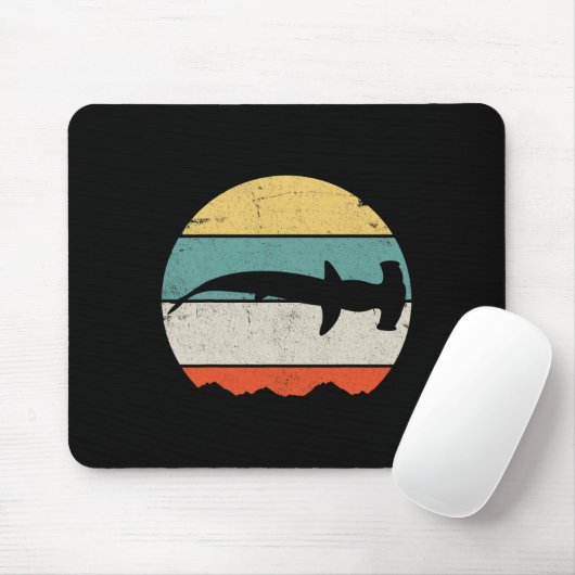 Hammerhead Shark Mousepad (Mit Mouse)