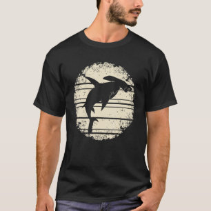 Hammerhead Shark Ocean Sea Animal Retro Hammerhea T-Shirt