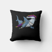 Hammerhead Shark Pirate Ocean Kissen (Vorderseite)