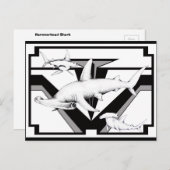 Hammerhead Shark Postcard Postkarte (Vorne/Hinten)