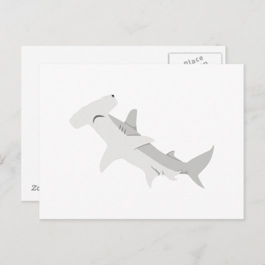 Hammerhead Shark Postkarte (Vorne/Hinten)