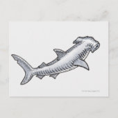 Hammerhead Shark Postkarte (Vorderseite)