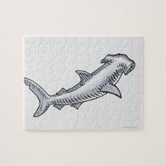 Hammerhead Shark Puzzle (Horizontal)