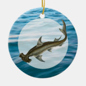 Hammerhead Shark Sea Life Keramik Ornament (Vorne)