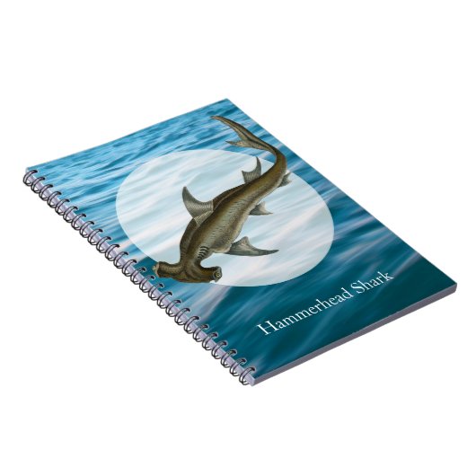 Hammerhead Shark Sea Life Notizblock (Rechte Seite)