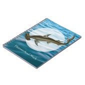 Hammerhead Shark Sea Life Notizblock (Linke Seite)