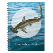 Hammerhead Shark Sea Life Notizblock (Vorderseite)