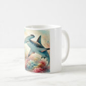 Hammerhead Shark Serenity 290824AREF136 - Watercol Kaffeetasse (VorderseiteRechts)