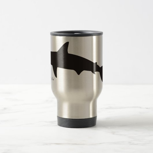 Hammerhead Shark - Travel Mug Reisebecher (Mittel)