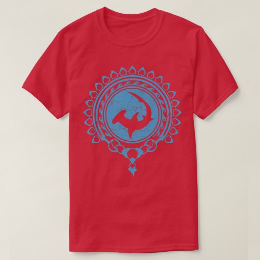 Hammerhead Shark Tribal T-Shirt (Design vorne)