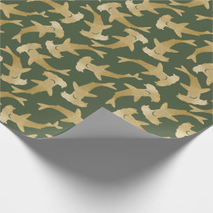Hammerhead Shark Wrapping Paper Geschenkpapier