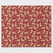 Hammerhead Shark Wrapping Paper Geschenkpapier (Flach)