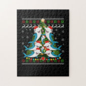 Hammerhead Shark Xmas Lighting Tree Shark Puzzle (Vertikal)