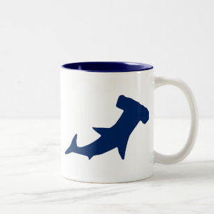Hammerhead Shark Zweifarbige Tasse
