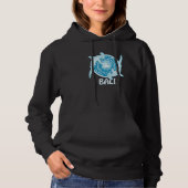 Hammerhead Sharks Dive Bali Indonesia Hoodie (Vorderseite)