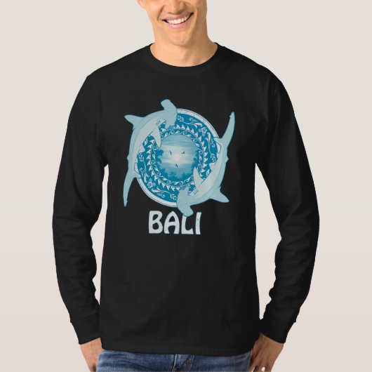 Hammerhead Sharks Dive Bali Indonesia T-Shirt (Vorderseite)